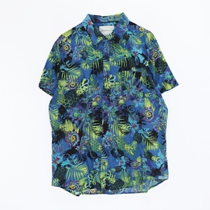 [AEROPOSTALE]맨 에어로포스테일 코튼 하와이안 셔츠(가슴단면 62cm)